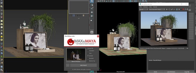 3DtoAll MaxToMaya v3.0a for Maya 205 3023 Win x64