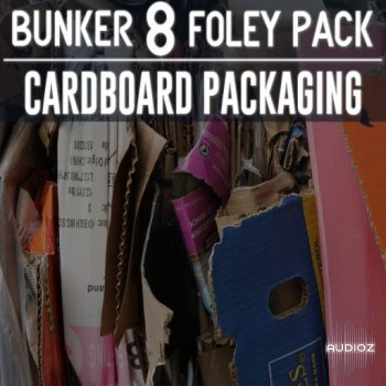 Bunker 8 Digital Labs Bunker 8 Foley Pack Packaging Cardboard WAV FANTASTiC