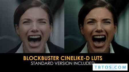Videohive Blockbuster Cinelike D and Standard Luts for Final Cut