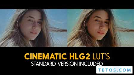 Videohive Cinematic HLG2 and Standard Luts for Final Cut