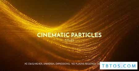 Videohive Cinematic Particles Titles