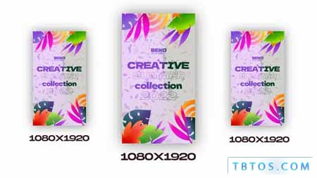Videohive Colorfull Summer Collection Instagram Story 1080×1920