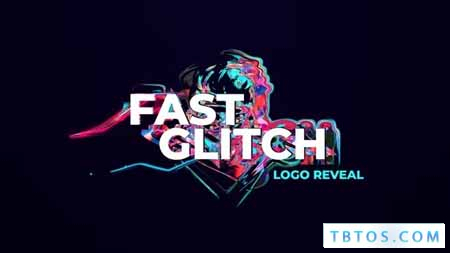 Videohive Fast Glitch Logo Reveal