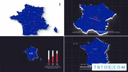 Videohive France Map Promo Ver 0 2