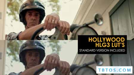 Videohive Hollywood HLG3 and Standard Luts for Final Cut