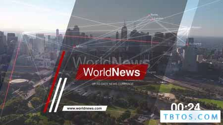 Videohive Modern World News Broadcast Package