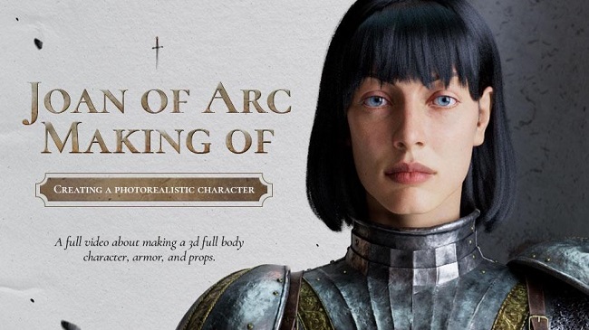 Wingfox Creating a Photorealistic Character Joan of Arc with Mike Hong