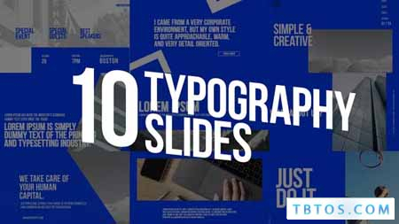 Videohive Typography Slides