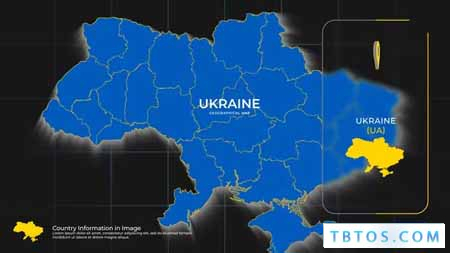 Ukraine Map Promo 39544369