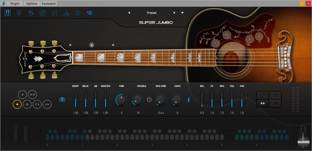 Ample Sound Ample Guitar Gibson SJ-200 v3.6.0 WIN MAC screenshot