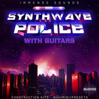 Immense Sounds Synthwave Police WAV MIDI Spire DECiBEL