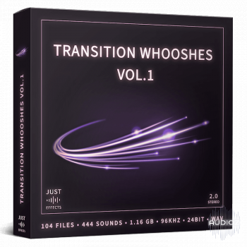 Just Sound Effects Transition Whooshes Vol.1 WAV screenshot