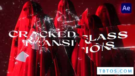 Videohive Cracked Glass Transitions