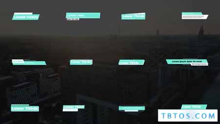 Videohive Creative Lower Thirds FCPX