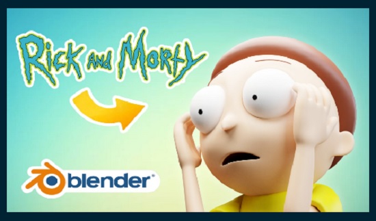 Skillshare Learn How to Create 3D Rick And Morty Character