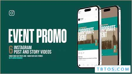 Videohive Event Promo Instagram Posts and Stories Promo