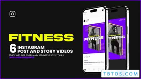 Videohive Fitness Promo Social Post And Story Animate