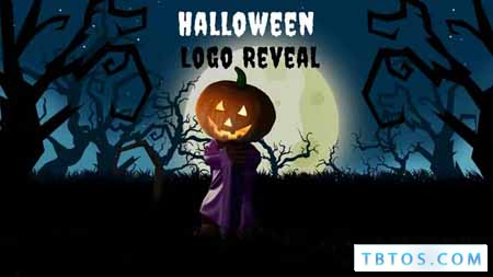 Videohive Halloween Logo Reveal