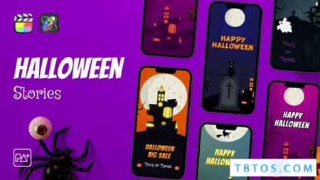 Videohive Halloween Stories For Final Cut Pro X