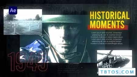 Videohive Historical Documentary Slideshow World War Stop War