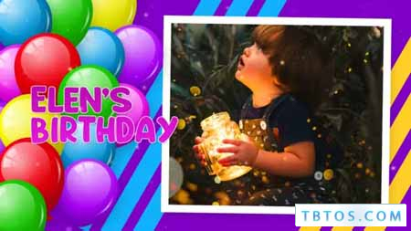 Videohive Kids Happy Birthday