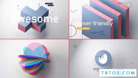 Videohive Object Abstract 3d Intro V 3 0