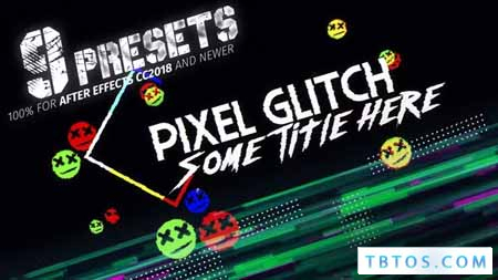 Videohive Pixel Glitch Titles