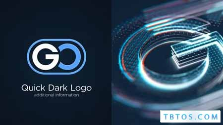 Videohive Quick Dark 3D Logo Reveal
