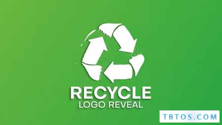 Videohive Recycle Ecology Green Logo Reveal