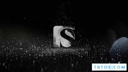 Videohive Silver And Gold Particles Logo Reveal
