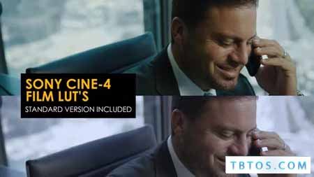 Videohive Sony Cine 4 Film And Standard Luts for Final Cut
