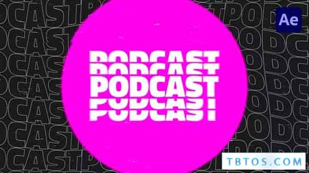 Videohive Stylish Typography Podcast