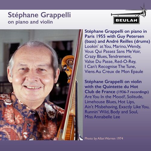 Stphane Grappelli Stphane Grappelli on Piano and Violin 2022