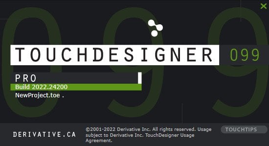 Derivative TouchDesigner Pro 2022 29530 x64