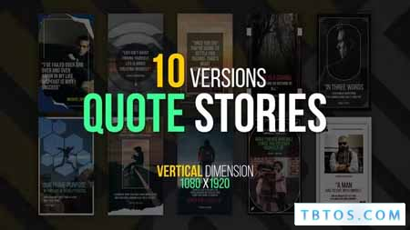 Videohive 10 Quote Stories