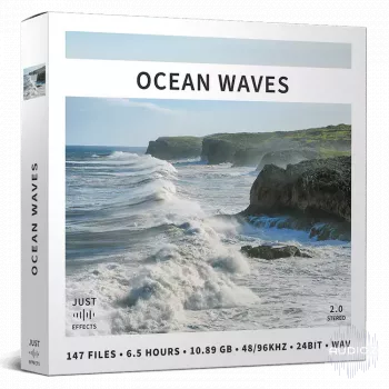Just Sound Effects Ocean Waves WAV screenshot