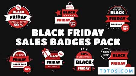 Videohive Black Friday Sale Badges Pack