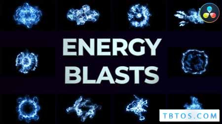 Energy Blasts for DaVinci Resolve 40164515