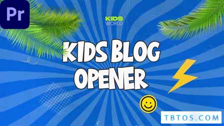 Videohive Kids Blog Intro Opener MOGRT
