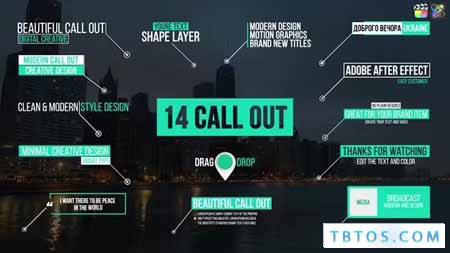 Videohive Modern Call Outs FCPX