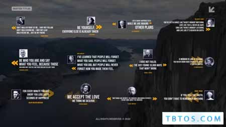 Videohive Quotes Titles AE