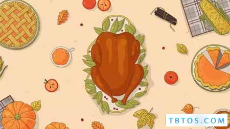 Videohive Thanksgiving Day Logo Reveal