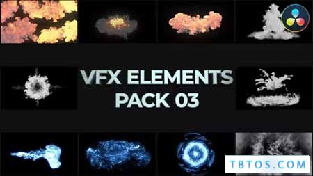 Videohive VFX Elements Pack 03 for DaVinci Resolve